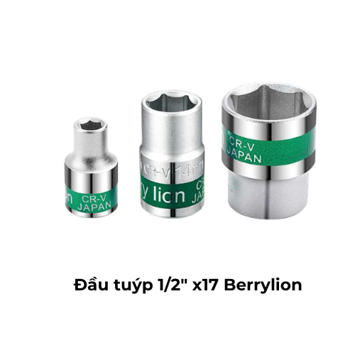 Đầu tuýp 1/2" x17 Berrylion