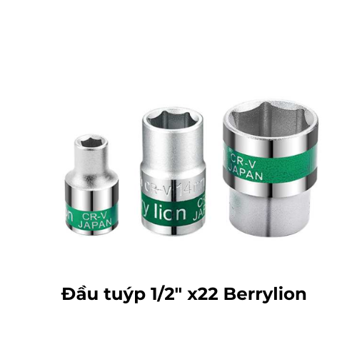 Đầu tuýp 1/2" x22 Berrylion