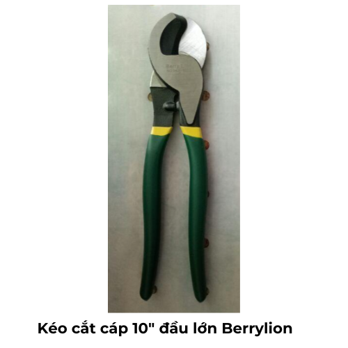 Kéo cắt cáp 10" đầu lớn Berrylion