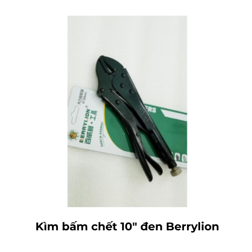 Kìm bấm chết 10" đen Berrylion