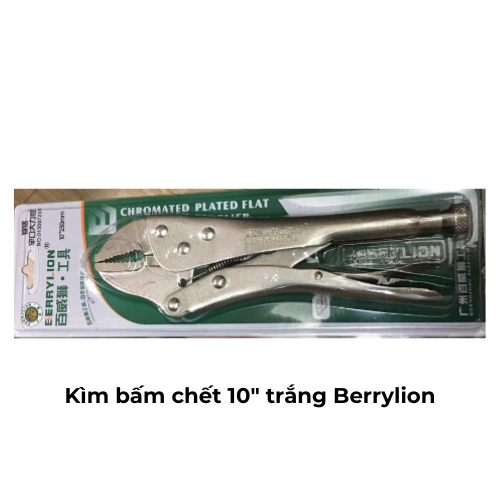 Kìm bấm chết 10" trắng Berrylion