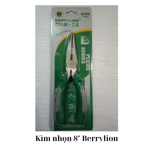 Kìm nhọn 8" Berrylion