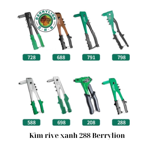 Kìm rive xanh 288 Berrylion