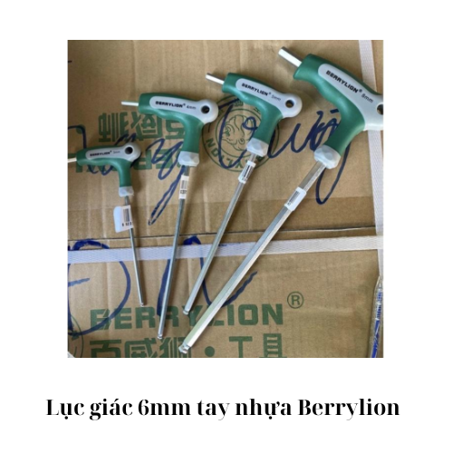 Lục giác 6mm  tay nhựa Berrylion