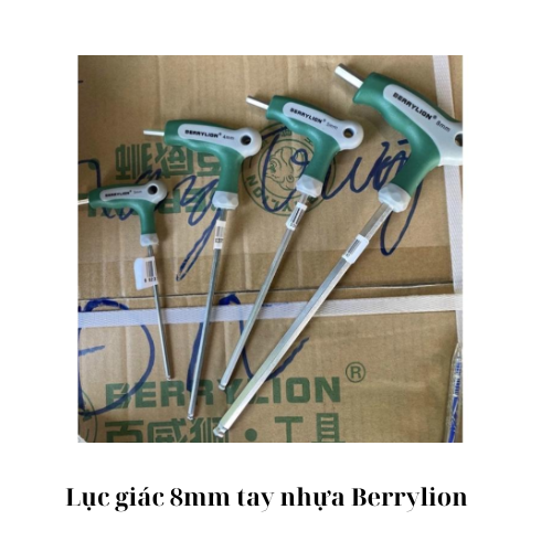 Lục giác 8mm tay nhựa Berrylion