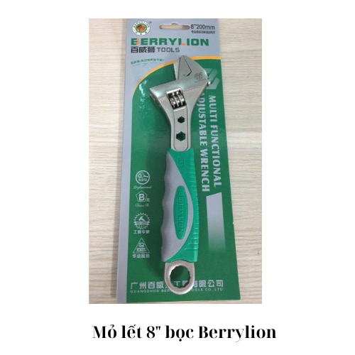 Mỏ lết 8" bọc Berrylion