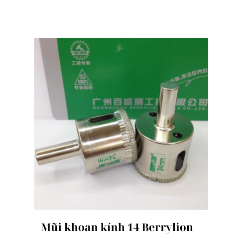 Mũi khoan kính 14 Berrylion