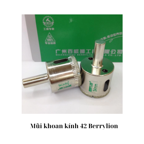 Mũi khoan kính 42 Berrylion