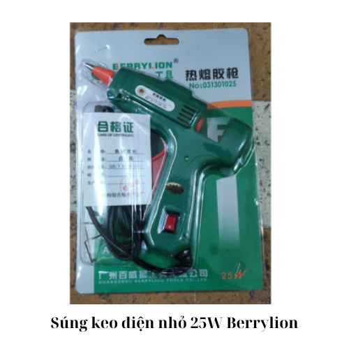 Súng keo điện nhỏ 25W Berrylion