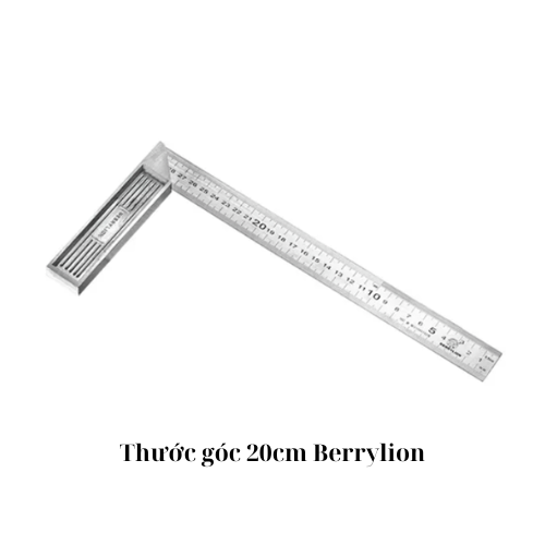 Thước góc 20cm Berrylion