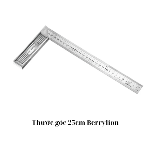 Thước góc 25cm Berrylion