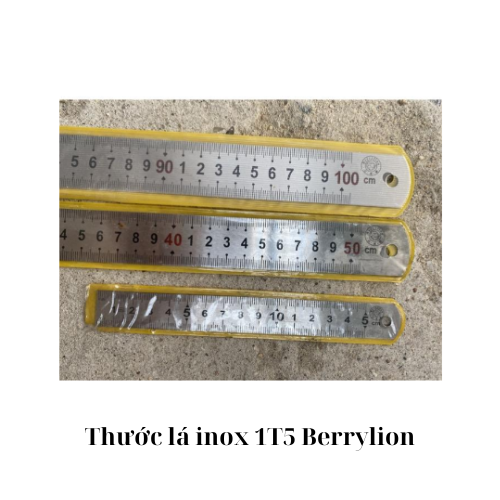 Thước lá inox 1T5 Berrylion