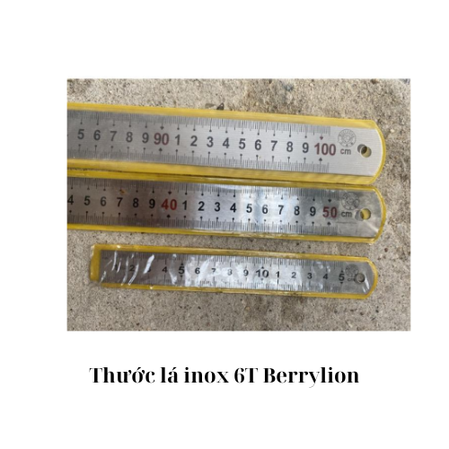 Thước lá inox  6T Berrylion