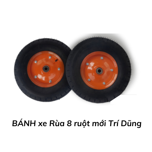 BÁNH xe Rùa 8 ruột mới Trí Dũng