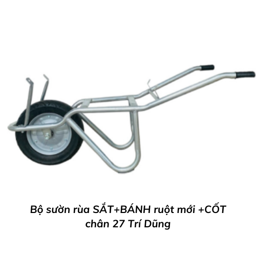 Bộ sườn rùa SẮT+BÁNH ruột mới +CỐT chân 27  Trí Dũng