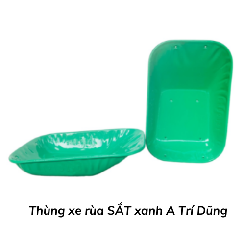 Thùng xe rùa SẮT xanh A  Trí Dũng