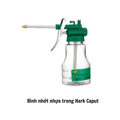 Bình nhớt nhựa trong Hark Caput