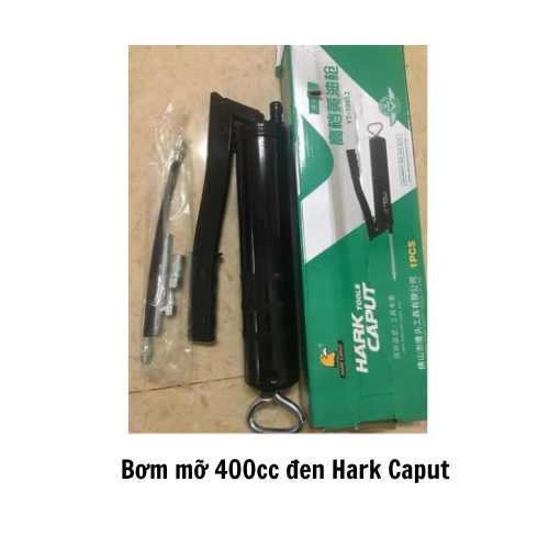 Bơm mỡ 400cc đen Hark Caput