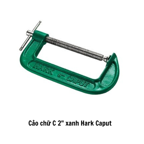 Cảo chữ C 2" xanh Hark Caput 