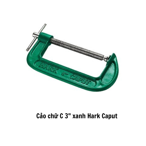 Cảo chữ C 3" xanh Hark Caput 