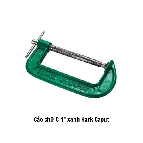 Cảo chữ C 4" xanh Hark Caput 