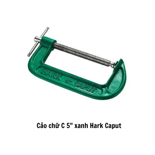 Cảo chữ C 5" xanh Hark Caput