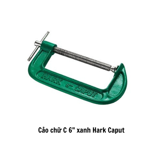 Cảo chữ C 6" xanh Hark Caput