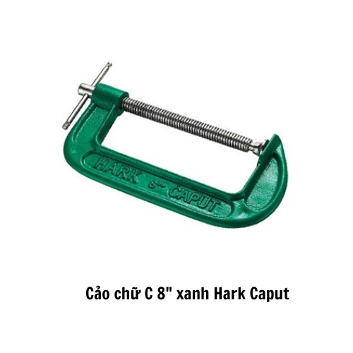 Cảo chữ C 8" xanh Hark Caput