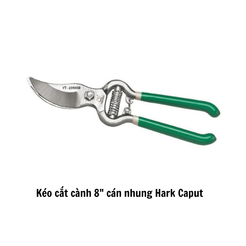 Kéo cắt cành 8" cán nhung Hark Caput