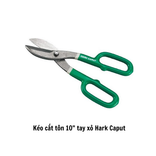 Kéo cắt tôn 10" tay xỏ Hark Caput