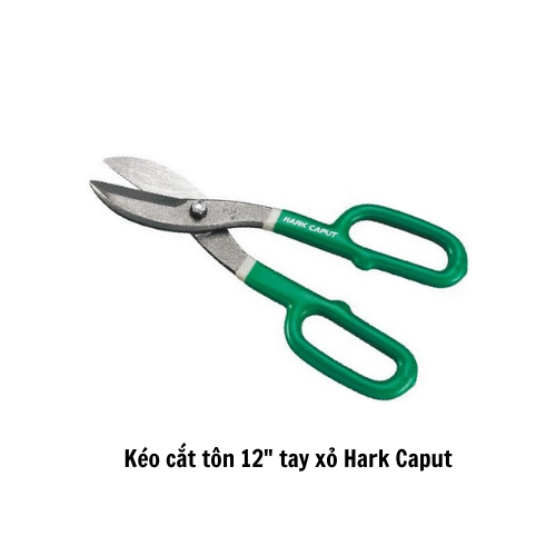 Kéo cắt tôn 12" tay xỏ Hark Caput