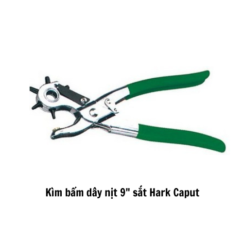 Kìm bấm dây nịt 9" sắt Hark Caput