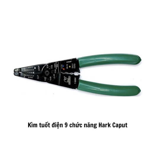 Kìm tuốt điện 9 chức năng Hark Caput