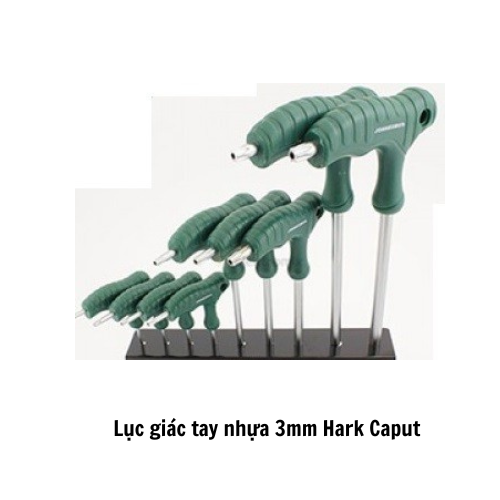 Lục giác tay nhựa 3mm Hark Caput