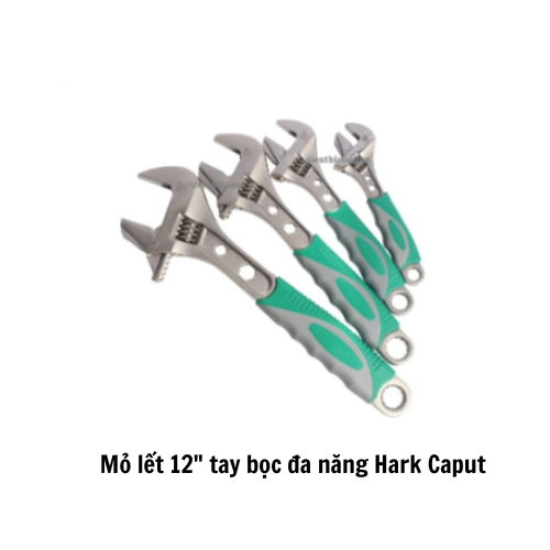 Mỏ lết 12" tay bọc đa năng Hark Caput