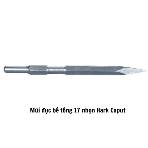 Mũi đục bê tông 17 nhọn Hark Caput