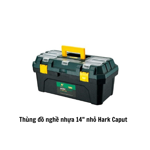 Thùng đồ nghề nhựa 14" nhỏ Hark Caput