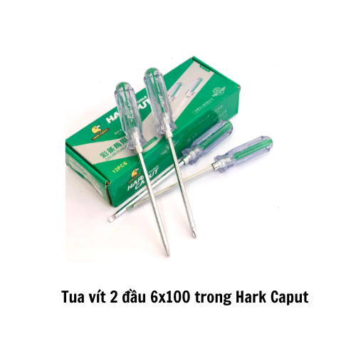 Tua vít 2 đầu 6x100 trong Hark Caput