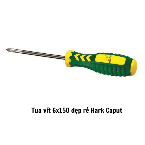 Tua vít 6x150 dẹp rẻ Hark Caput