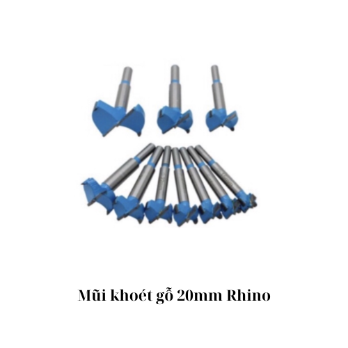 Mũi khoét gỗ 20mm Rhino