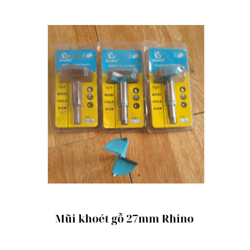 Mũi khoét gỗ 27mm Rhino