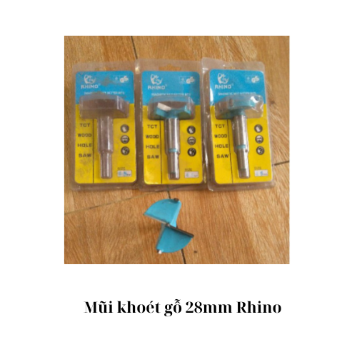 Mũi khoét gỗ 28mm Rhino