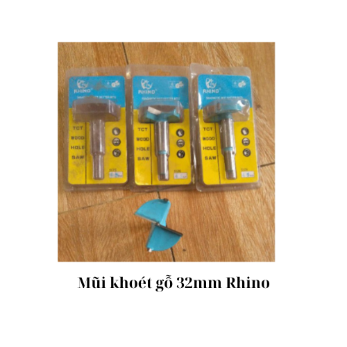 Mũi khoét gỗ 32mm Rhino