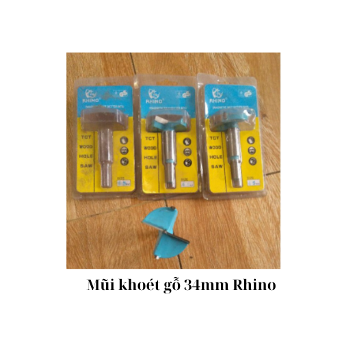 Mũi khoét gỗ 34mm Rhino