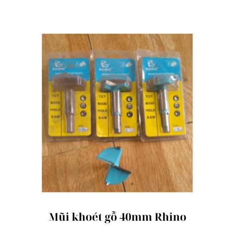 Mũi khoét gỗ 40mm Rhino