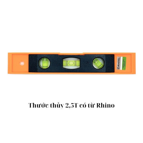 Thước thủy 2,5T có từ Rhino