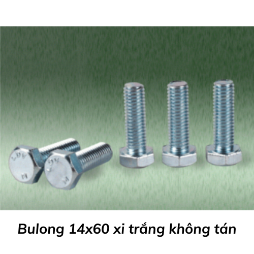 Bulong 14x60 xi trắng không tán