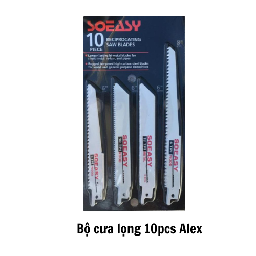 Bộ cưa lọng 10pcs Alex