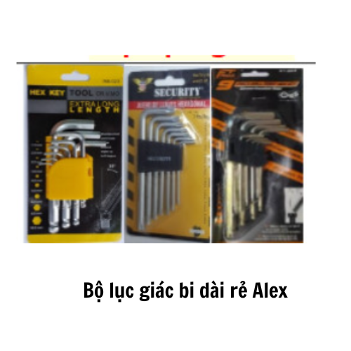 Bộ lục giác bi dài rẻ Alex