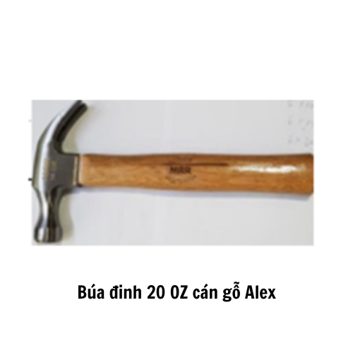 Búa đinh 20 OZ cán gỗ Alex